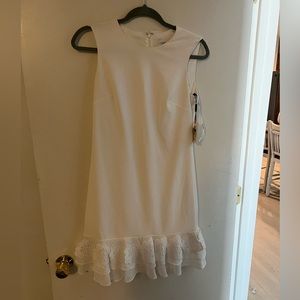 White Calvin Klein Cocktail Dress